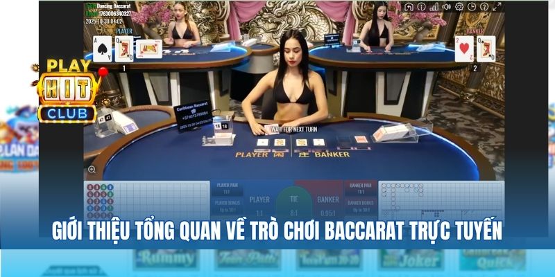 Giới thiệu tổng quan về trò chơi Baccarat trực tuyến